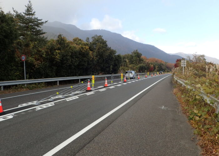 湖西道路南船路地区他防護柵設置工事